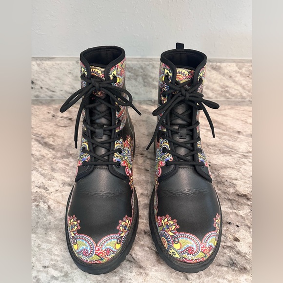 Dragonfly Henna Boot Shoes Sz 8 - Picture 4 of 9